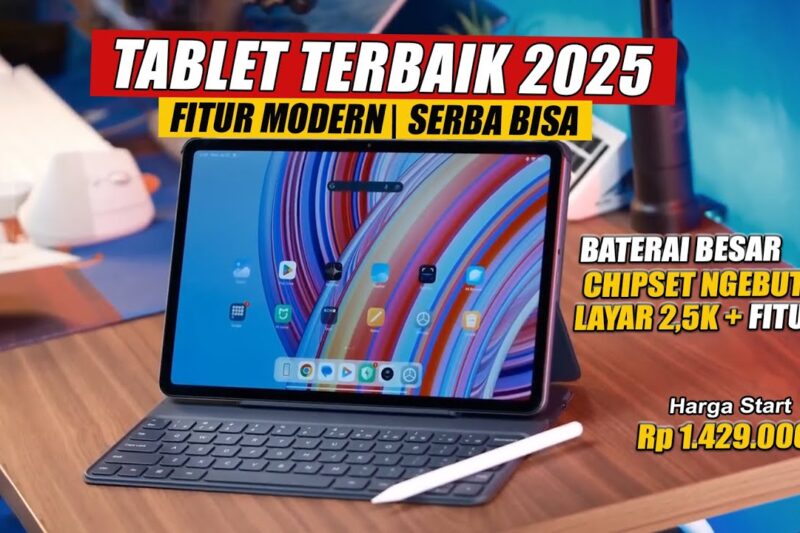 Tablet Gaming Terbaik 2025: Android & iPad Paling Ngebut Buat Main Game Berat
