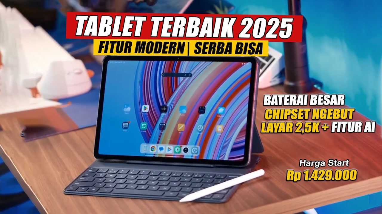 Tablet Gaming Terbaik 2025: Android & iPad Paling Ngebut Buat Main Game Berat